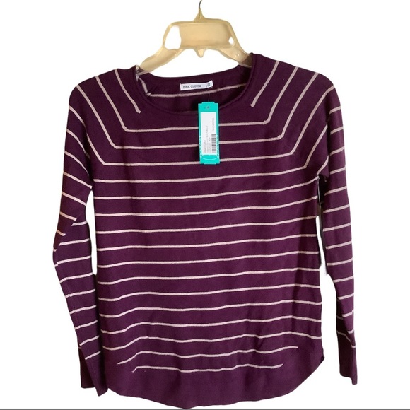 Pink Clover Sweaters - NWT Pink Clover women’s striped sweater preppy